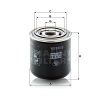 Фильтр масляный MANN-FILTER WD 920/3